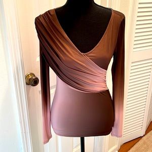 Venus ruched ombré top